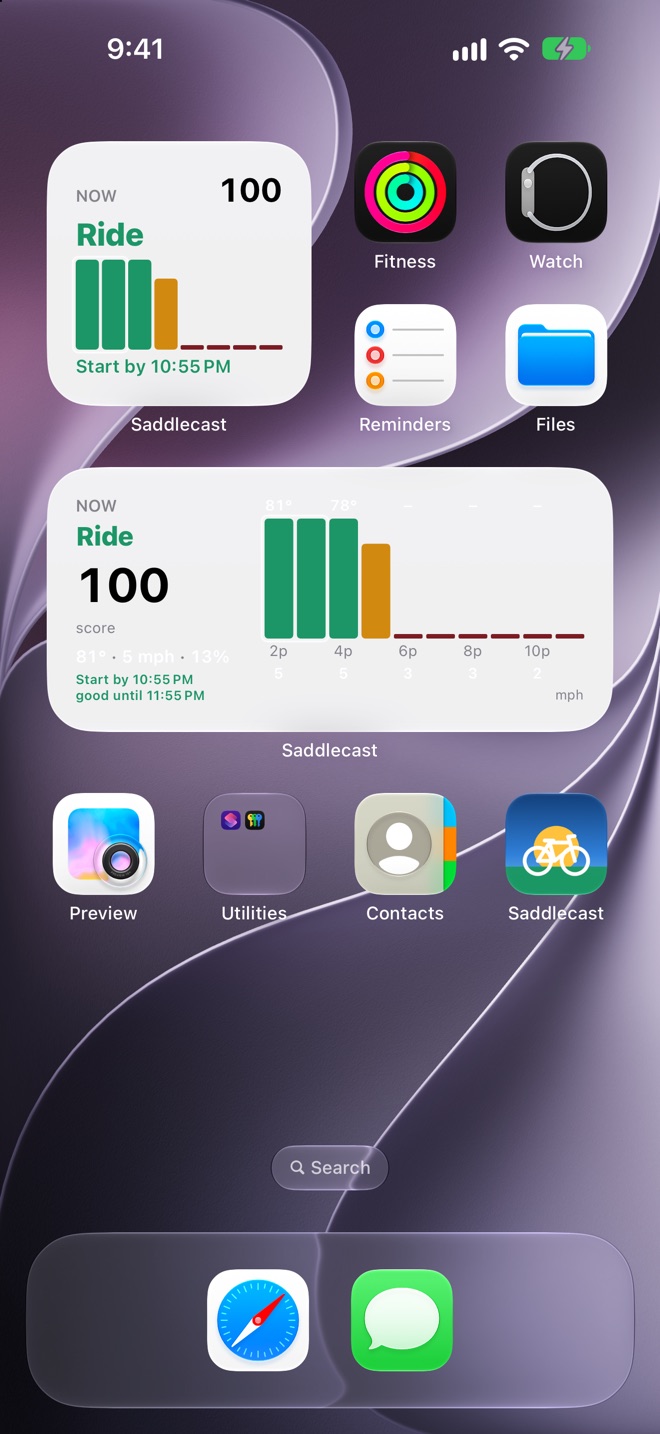 Home Screen widgets